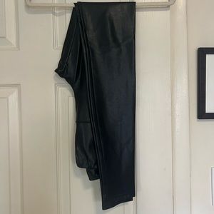 Aritzia Wilfred Free Leather Leggings XS